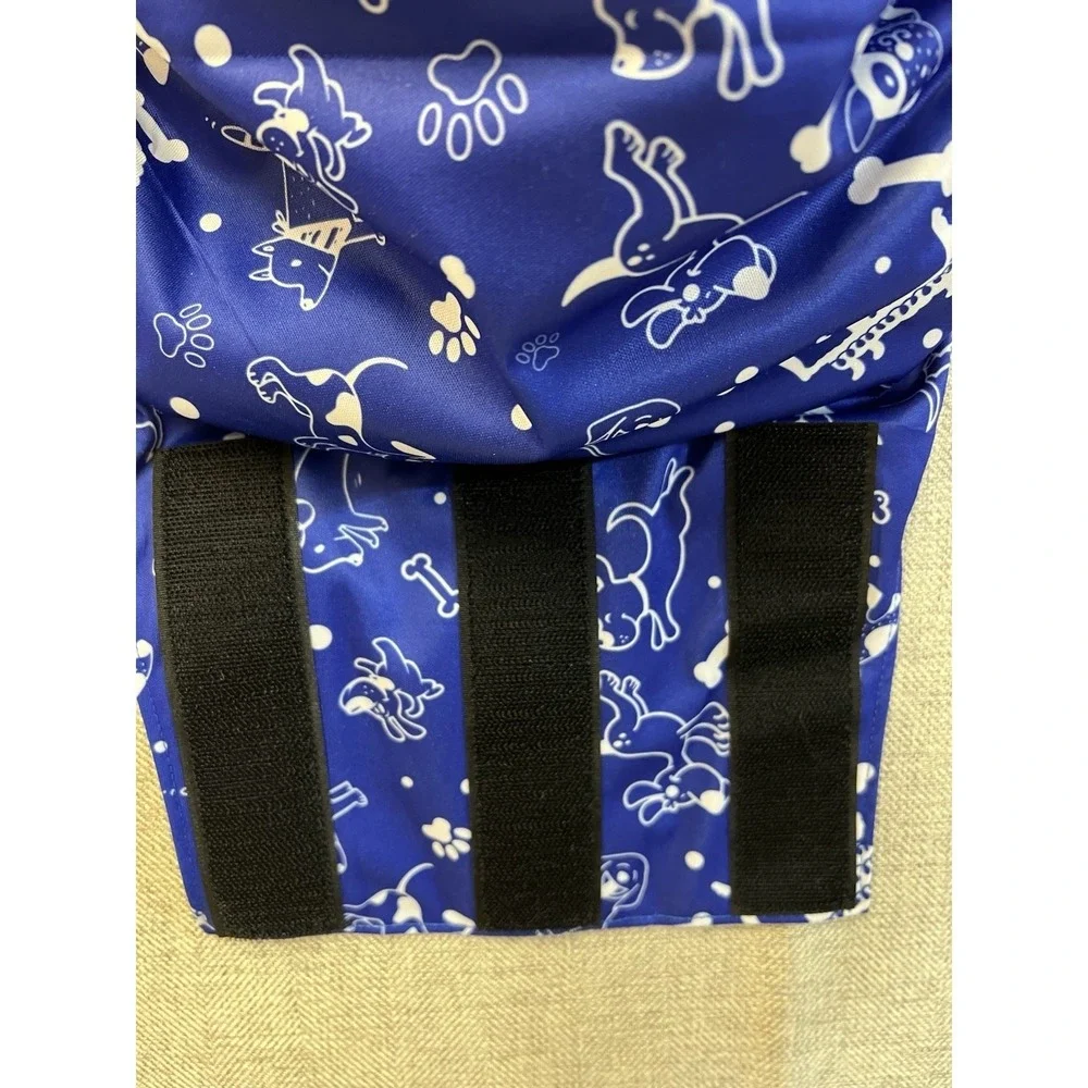 Paw Legend Reusable Male Dog Belly Band Diaper‎ XL Blue Dog Print Wrap Washable